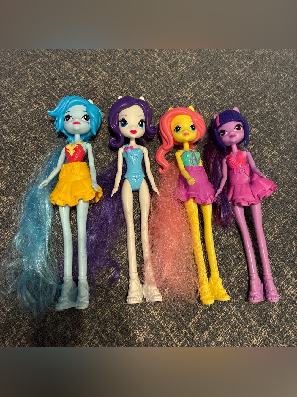 PRICE FIRM 4 My Little Pony Equestria Girls dolls lot